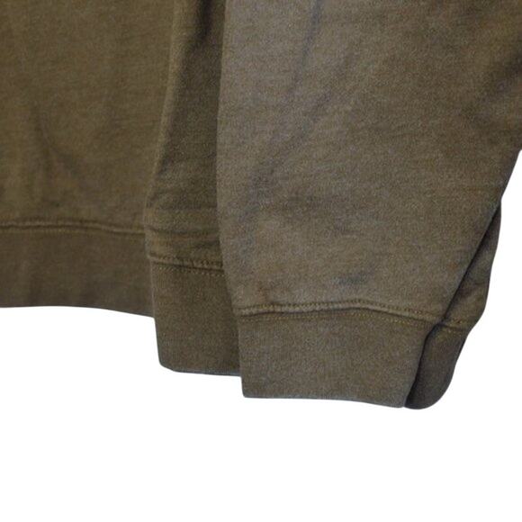 Lazer Men's Crewneck Burnout Fleece Sweatshirt Brown, Size XXL - Picture 5 of 5